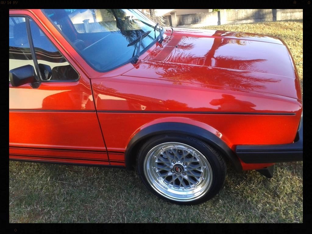 Mars Red 1984 VW Golf MK1 GTS Detailed by Lawrence